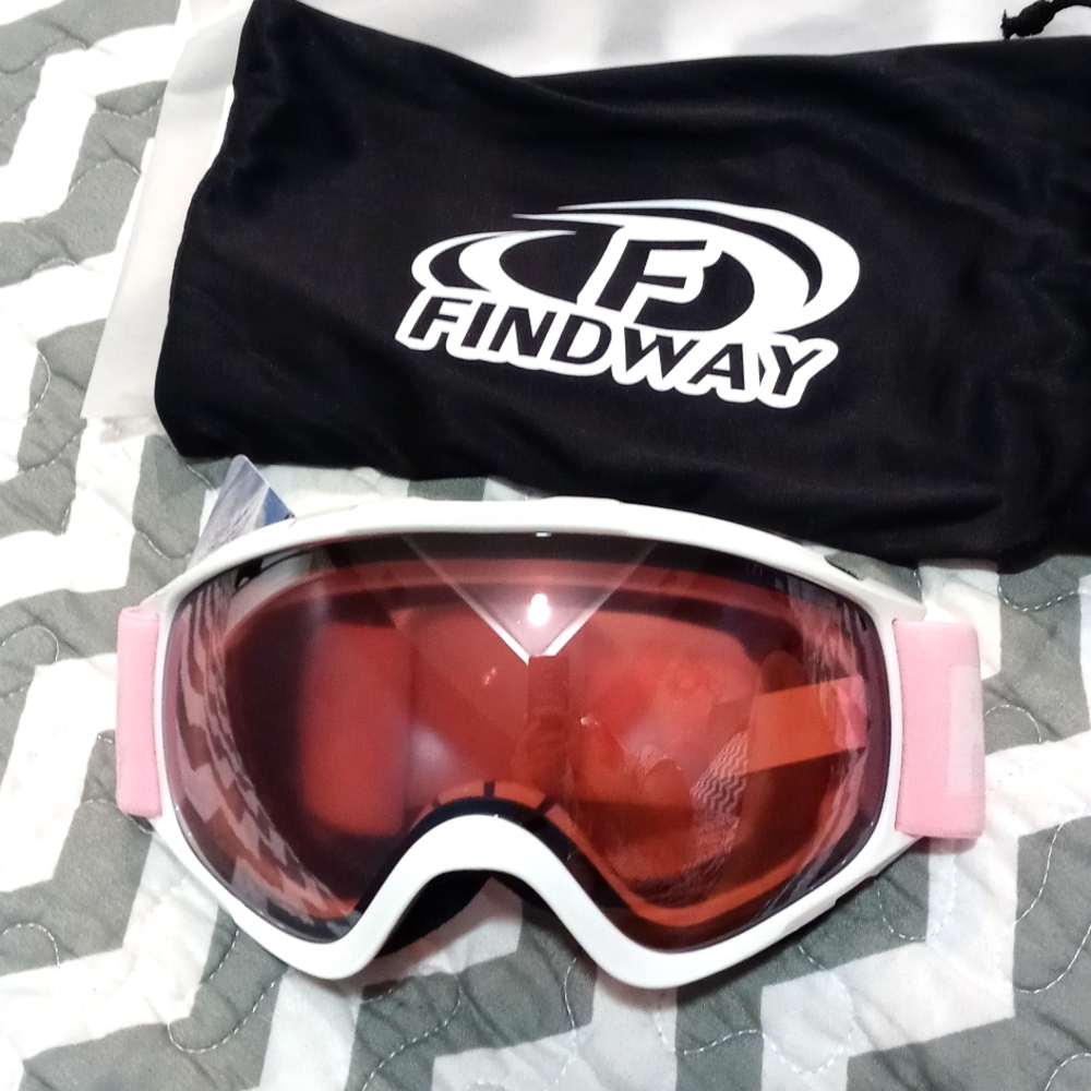 Findway ski goggles pink